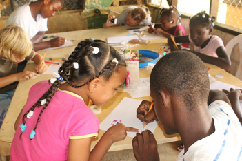 Kreativ-Wettbewerb im nph-Kinderdorf in der Dominikanischen Republik